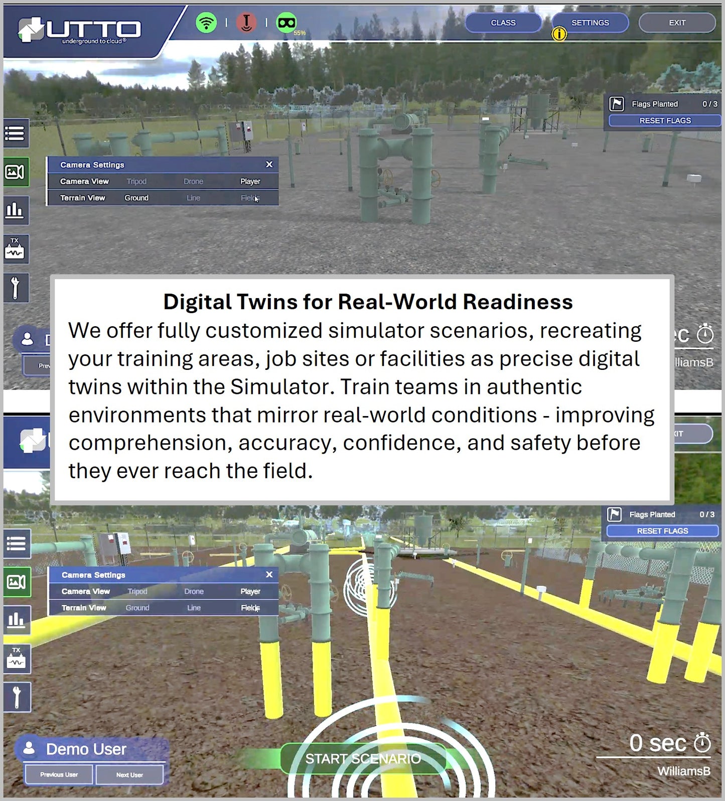 Locate Training Simulator 2.0