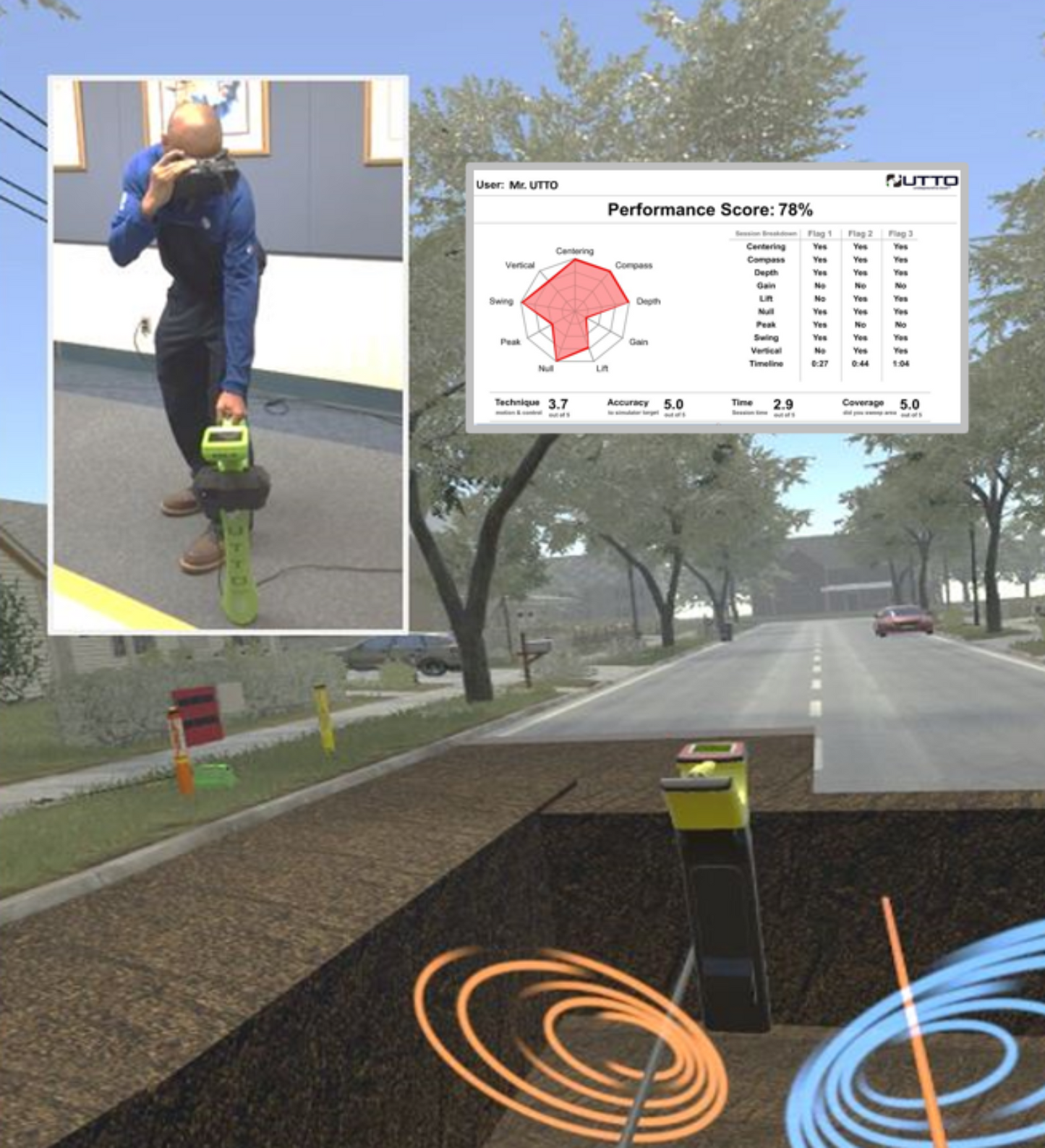 Locate Training Simulator